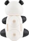 Flipper Hygienic Kids Toothbrush Holder With Suction Cups, High Quality &amp; Patented Design, One Touch Open &amp; Close, For Home Or Travel, Made In Malaysia, Fun Animal Panda And Penguin, Pack Of 2