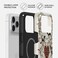 Burga iPhone 17 Pro Warded Premium Case Compatible with Hybrid Dual-Layer Hard Shell + Silicone Protection - Scratch-Resistant Shockproof Mobile Cover