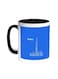Abstract Drawing - Dubai Towers Printed Coffee Mug Black/White 11ounce