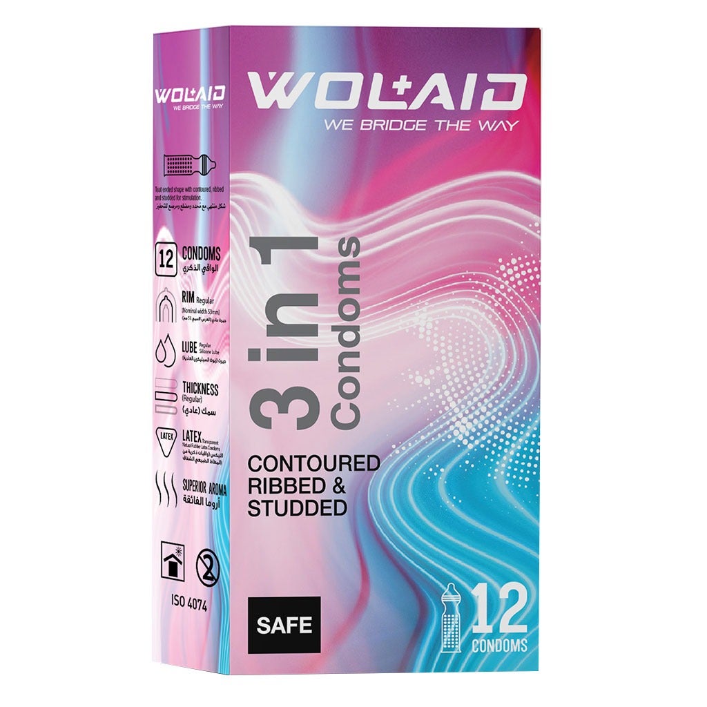 buy-wolaid-3-in-1-contoured-ribbed-and-studded-condoms-pack-of-12-s