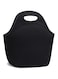 ELECDON Carry Lunch Bag, ELECDON Neoprene Lunch Bags Thermal Insulated Lunch Tote Bag Lightweight, Insulated Reusable Washable Neoprene Picnic Bag for Women, Men, Student Lunch Box Bag (Black)