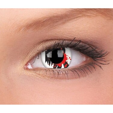 Crazy Lens &ndash; BLOOD SCREAM Halloween &amp; Cosplay Lenses Yearly Disposable &ndash; 2 Lenses
