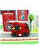 Sunta Fire Station Adventure With Fire Engine Puzzle Mat, Multicolor