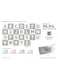 Sunta Antibacterial Alphabet Puzzle Mat 26-Pieces, Grey