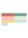 Sunta Antibacterial Alphabet Puzzle Mat 26-Pieces, Multicolor, Assorted
