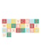 Sunta Antibacterial Alphabet Puzzle Mat 26-Pieces, Multicolor, Assorted