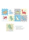 Sunta Dinosaur Baby Puzzle Mat, Soft, Non-Toxic, EVA Foam, Interlocking Tiles, Made in Malaysia, 30 x 30 cm per piece, set of 8 pcs