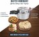 1200W Mini Electric Aluminum Oven &amp; Bread Maker, Khameer bread Maker, Easy To Use with Low Power Consumption, Khameer Bread Maker, Silver 32CM Silver