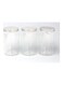 3-Piece Spice Jar Set Clear/Silver 15cm