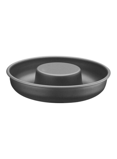 Brasil 24cm 1.4L Graphite Aluminum Cake Pan with Interior and Exterior Starflon Max PFOA Free Nonstick Coating Red 24x14cm