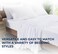 INFINI HOMES White Cotton Flat Bedsheet Double 220X240 CM - Premium Quality Soft and Breathable Fabric for Luxurious Comfort