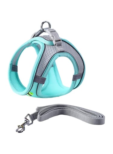 Defsedar Dog Harness No Pull Dog Vest Harness Sport Harness with Handle-Dog Harnesses Reflective Adjustable for Small and Medium Dogs (Green, XS)