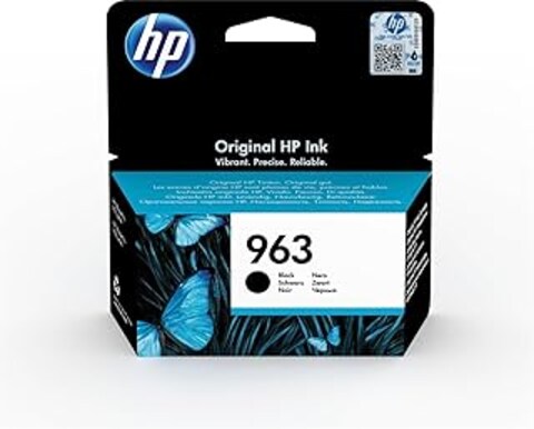 Hp 963 Black Original Ink Cartridge [3Ja26Ae]   Works With Officejet Pro 9010, 9013, 9020, 9023 Printers