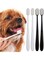 4 Pack Super Soft Dog Toothbrush for Small to Large Dogs Tooth Brushing Designed for Cat Dog Teeth Cleaning &amp; Protecting Pet Dental Convenient Care Puppy Tooth Brush Kit