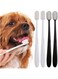 4 Pack Super Soft Dog Toothbrush for Small to Large Dogs Tooth Brushing Designed for Cat Dog Teeth Cleaning &amp; Protecting Pet Dental Convenient Care Puppy Tooth Brush Kit