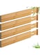 Drawer Dividers Bamboo Separators Organization Expandable Organizers for Kitchen Bedroom Bathroom Dresser Office 4-pack (43-56cm)