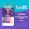 venus Colors Woman's Disposable Razor: 3 Razors