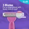 venus Colors Woman's Disposable Razor: 3 Razors