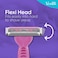 venus Colors Woman's Disposable Razor: 3 Razors