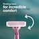 Gillette Simply Venus 3 Plus Disposable Razor Pink 4 Razors