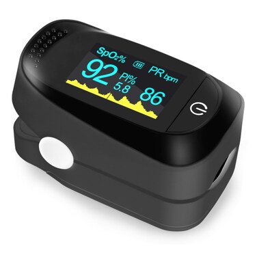 A2 Precision Medical Pulse Oximeter &ndash; Black