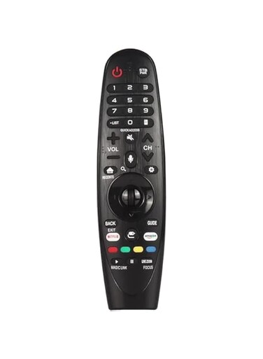 New IR AN-MR650A Replacement Remote Control for LG Smart TV Models 55UJ6540-UB, 43UJ634V, 55SJ85-UB, 60SJ80, 43UJ65-UB, 65UJ77, 43UJ654T, 55SJ8A, 60SJ85, 60SJ80-UA (Without Battery)
