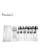 24-Piece Stainless Steel Cutlery Set Silver 23.2cm