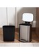 Home Primo Fingerprint Resistant Metal Pedal Bin 21.3x20.5x29.5cm 5L - Chrome