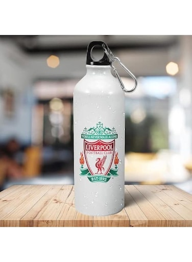 Spoil Your Wall   Liverpool FC Football Club Merchandise Sports Printed Sipper Bottle   Sports Water Bottle   750ml