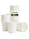 Ecoway Paper Disposable Cups 8 Oz - Pack Of 50 Ice Cream Cup Without Lid Eco-Friendly Desert Bowls Hot Or Cold Food Cups, Tea Cup, Coffee Cup Biodegradable Party Supplies, Yogurt Take Outs, White