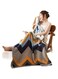 Cardin Flannel Blanket, Ultra-Soft Class A Throw, Nap Blanket, Air Conditioning Blanket, Thickened Nap Blanket, Towel Blanket, Cover Blanket, 150*200Cm