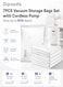 Vacuum Storage Bags Set with Cordless Electric Pump, 7-Pack Reusable Space Saver Bags(2 Extra Large 100&Atilde;&mdash;80cm/39&Atilde;&mdash;31 in, 2 Large 80&Atilde;&mdash;60cm/31&Atilde;&mdash;24 in , 2 Medium 70&Atilde;&mdash;50cm/28&Atilde;&mdash;20 in)