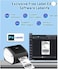 Aimo Shipping Label Printer D520 BT Black and White