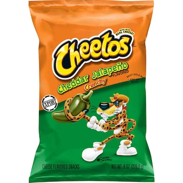 Cheetos Crunchy Jalapeno Chips, 227g