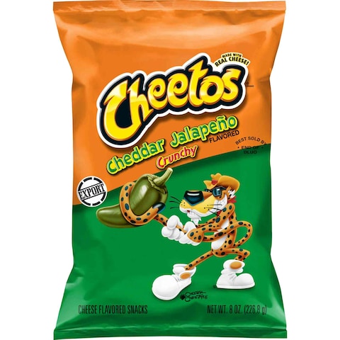 Cheetos Crunchy Jalapeno Chips  227g