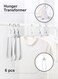 DIAMOND Folding Clothes hangers 6 pieces Transformer