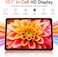 M48 Android 15 Tablet 10.1-Inch HD Display, 12GB RAM + 512GB ROM, 10000mAh Battery, Dual SIM, 8MP Front Camera, 20MP Rear Camera, Complete Productivity Bundle &ndash; Keyboard, Mouse, Stylus &amp; Case-Orange