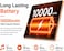 M48 Android 15 Tablet 10.1-Inch HD Display, 12GB RAM + 512GB ROM, 10000mAh Battery, Dual SIM, 8MP Front Camera, 20MP Rear Camera, Complete Productivity Bundle &ndash; Keyboard, Mouse, Stylus &amp; Case-Orange