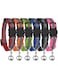 Bemix Pets Upgraded Version - Reflective Cat Collar with Bell, Set of 6, Solid &amp; Safe Collars for Cats, Nylon, Kitty Collars, Collar, Breakaway Cat Collar, Free Replacement (6-Pack)