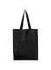 BagzDepot Set of 6 - Reusable 100% Cotton Canvas Tote Bags   Convenient &amp; Environmentally Friendly Grocery &amp; Shopping Bags   Budget Friendly, Wholesale, Thick Bags One_Size Black TB100-6