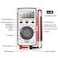 ANENG AN-101 Ultra-thin Mini Digital Display Voltage and Current Multimeter