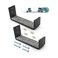 Snowboard Wall Mount Rack &acirc;&euro;&ldquo; Ski Wall Mount, Durable Snowboard Accessories for Home Storage &amp; Shop Display