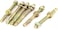 AL ARQAM Yellow Zinc Plated Expansion Bolt Anchors Gecko Car Repair Bolts M12x120mm 6pcs