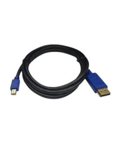 Mini DisplayPort to DisplayPort 1.8 Cable - 4K x 2K UHD Mini DisplayPort to DisplayPort Adapter Cable - Mini DP to DP Cable for Monitor - mDP to DP Converter Cord 1.8M