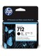 712 3ED71A 80-ml Genuine Ink Cartridge with Original Ink, for DesignJet T650, T630, T250, T230 &amp; Studio Large Format Plotter Printers and 713 DesignJet Printhead Black