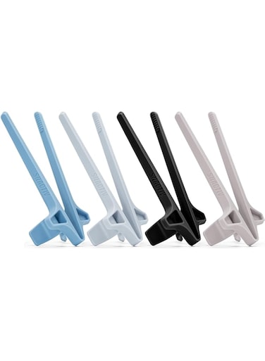 SNACTIV NEW - LITE - 4PC Bundle - All New Colors! - The Official Snacking Tool of The Future, As Seen On Shark Tank! Finger Chopsticks   Snack Chopsticks   Chopsticks For Gamers