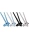 SNACTIV NEW - LITE - 4PC Bundle - All New Colors! - The Official Snacking Tool of The Future, As Seen On Shark Tank! Finger Chopsticks   Snack Chopsticks   Chopsticks For Gamers