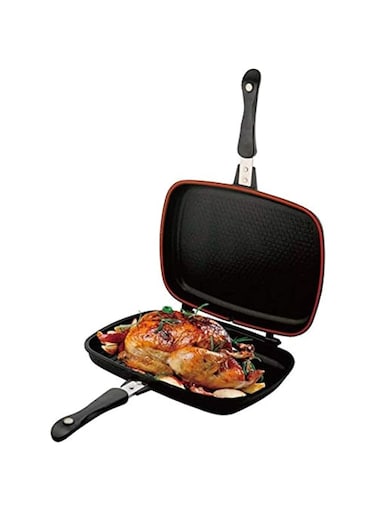 36cm Non Stick Double Grill Pan [6619]