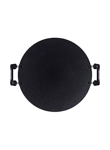 Dual Handle Tortilla Pan Tawa Black 13inch