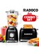 Radoco Blender and 2-Slice Toaster Combo - Black